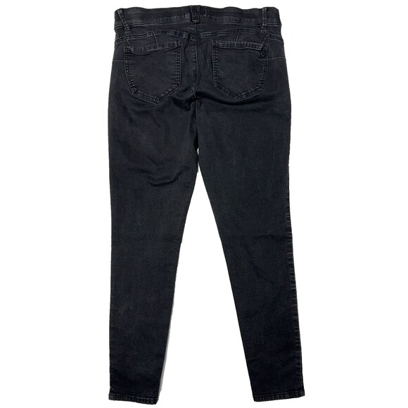 Democracy Ab Solution Black Skinny Stretch Ankle Jeans Women’s Size 14 (J2) - Picture 6 of 12